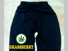 GRASSBERRY teplákové kraťasy s tlačeným logom